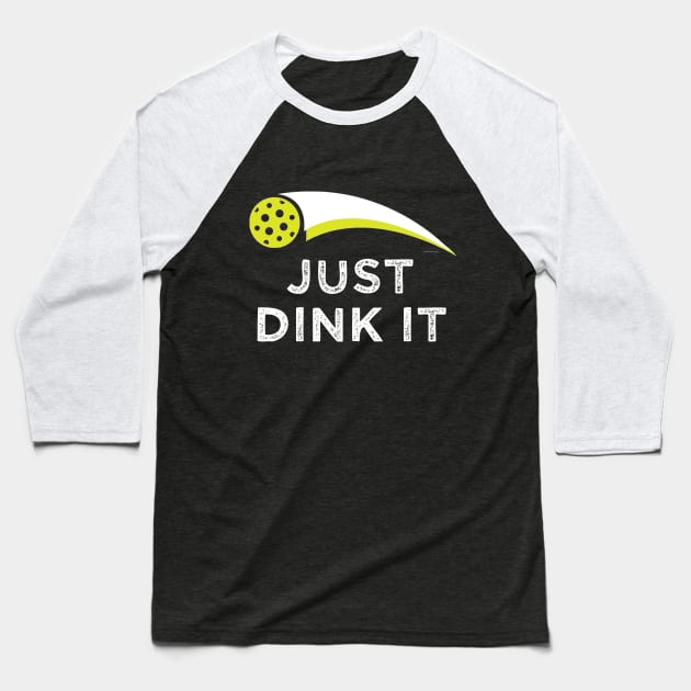 Just dink it Baseball T-Shirt by captainmood